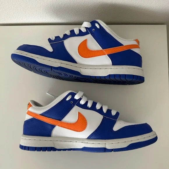 5.5Y Nike Blue and Orange dunks - Picture 7 of 10
